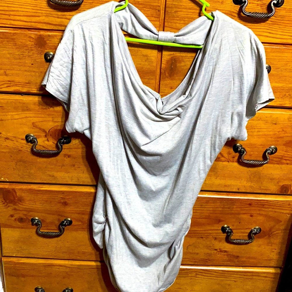 Gray shirt sleeve